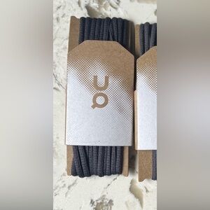 LAST PAIR gray On Cloud Replacement laces Sneakers Shoes NEW